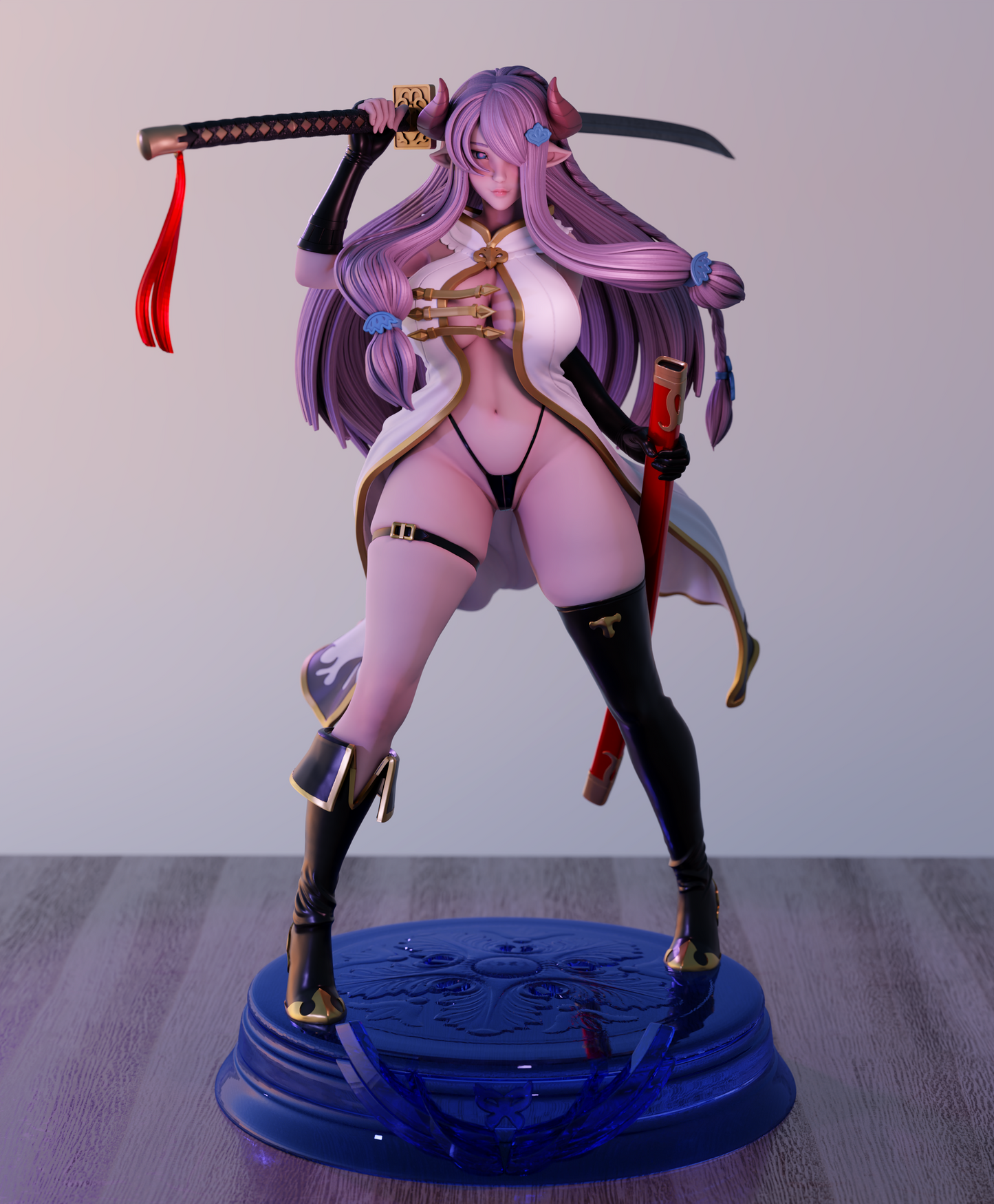 2943 Narmaya NSFW - Granblue Fantasy - STL 3D Print Files