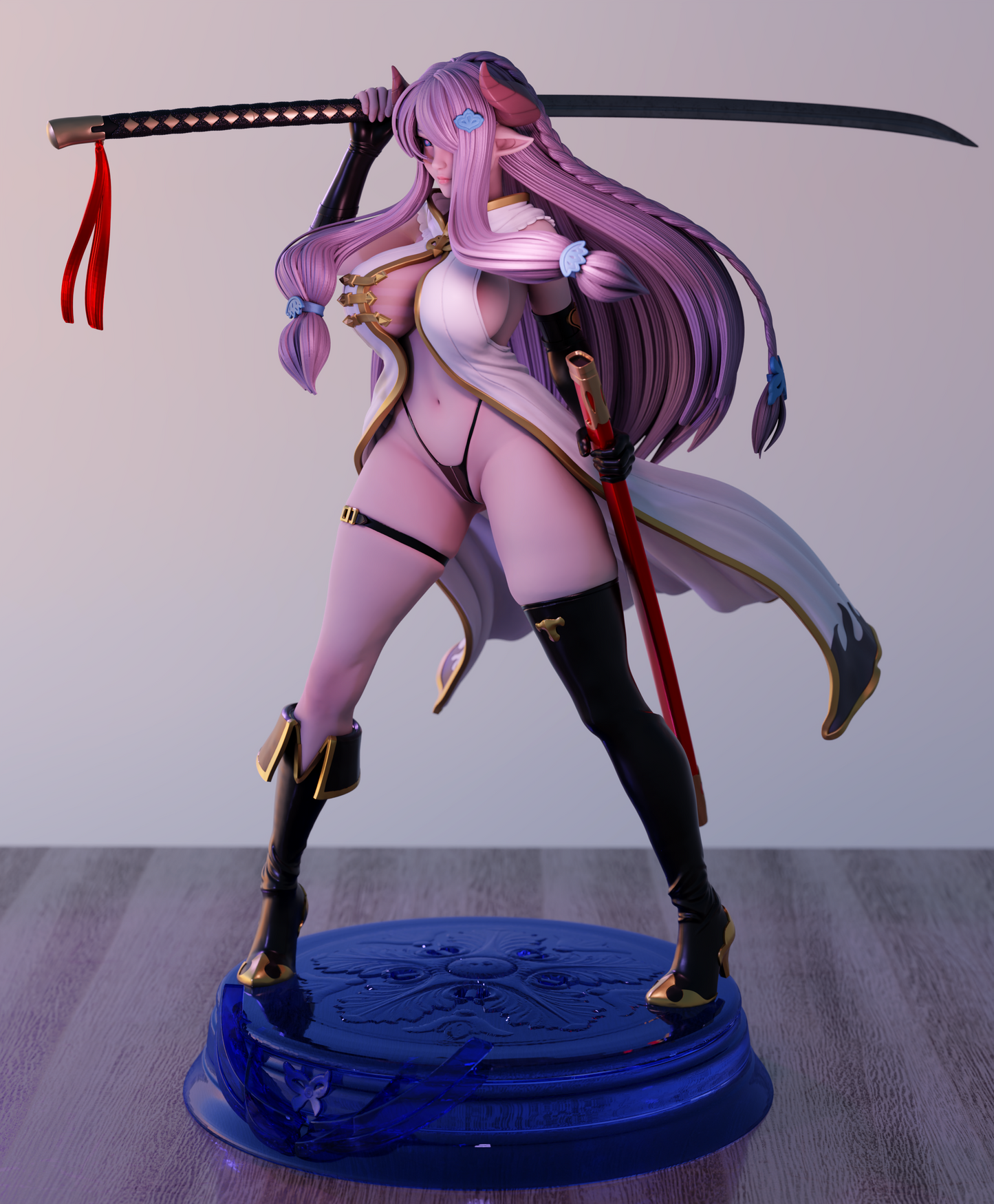 2943 Narmaya NSFW - Granblue Fantasy - STL 3D Print Files