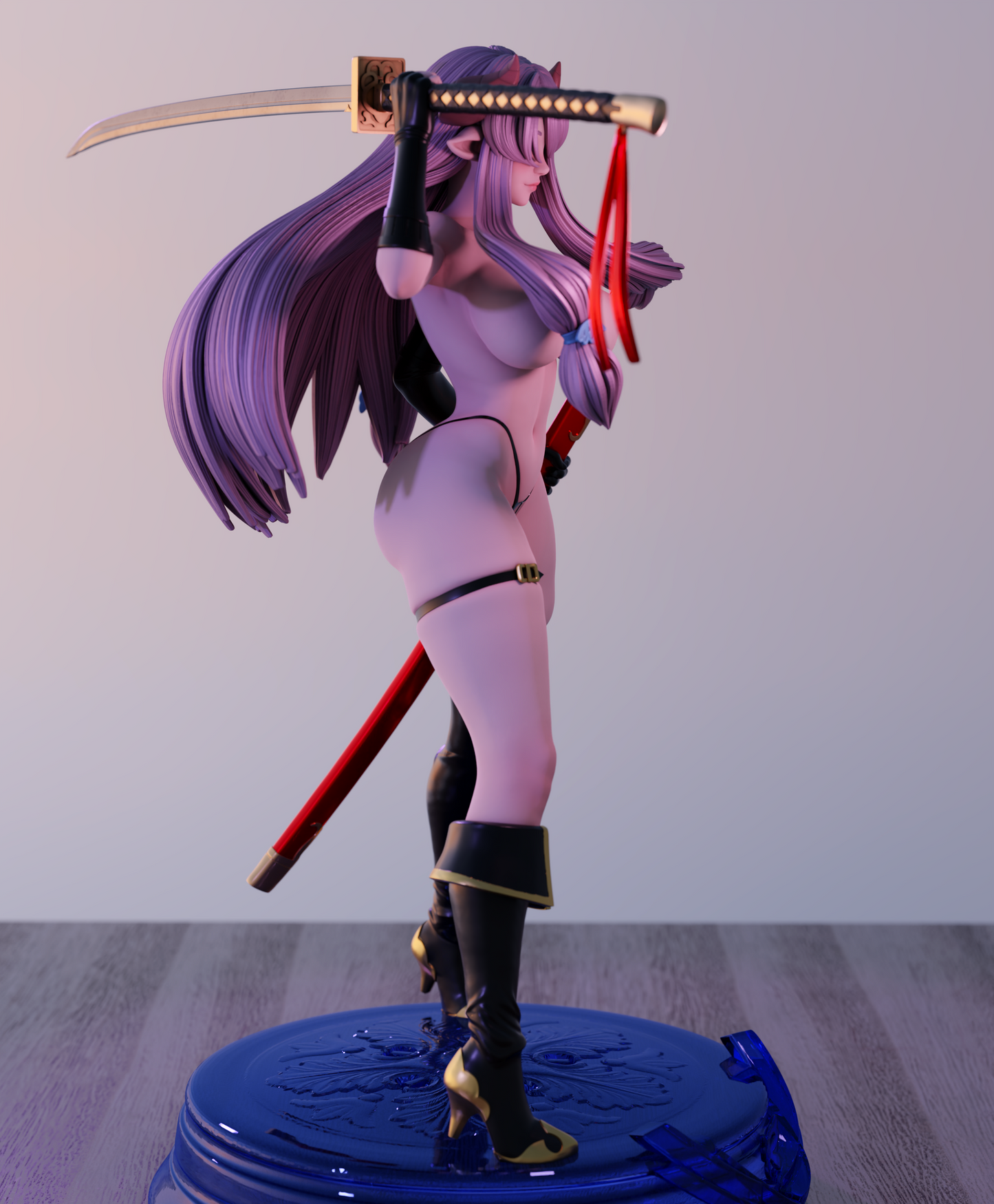 2943 Narmaya NSFW - Granblue Fantasy - STL 3D Print Files