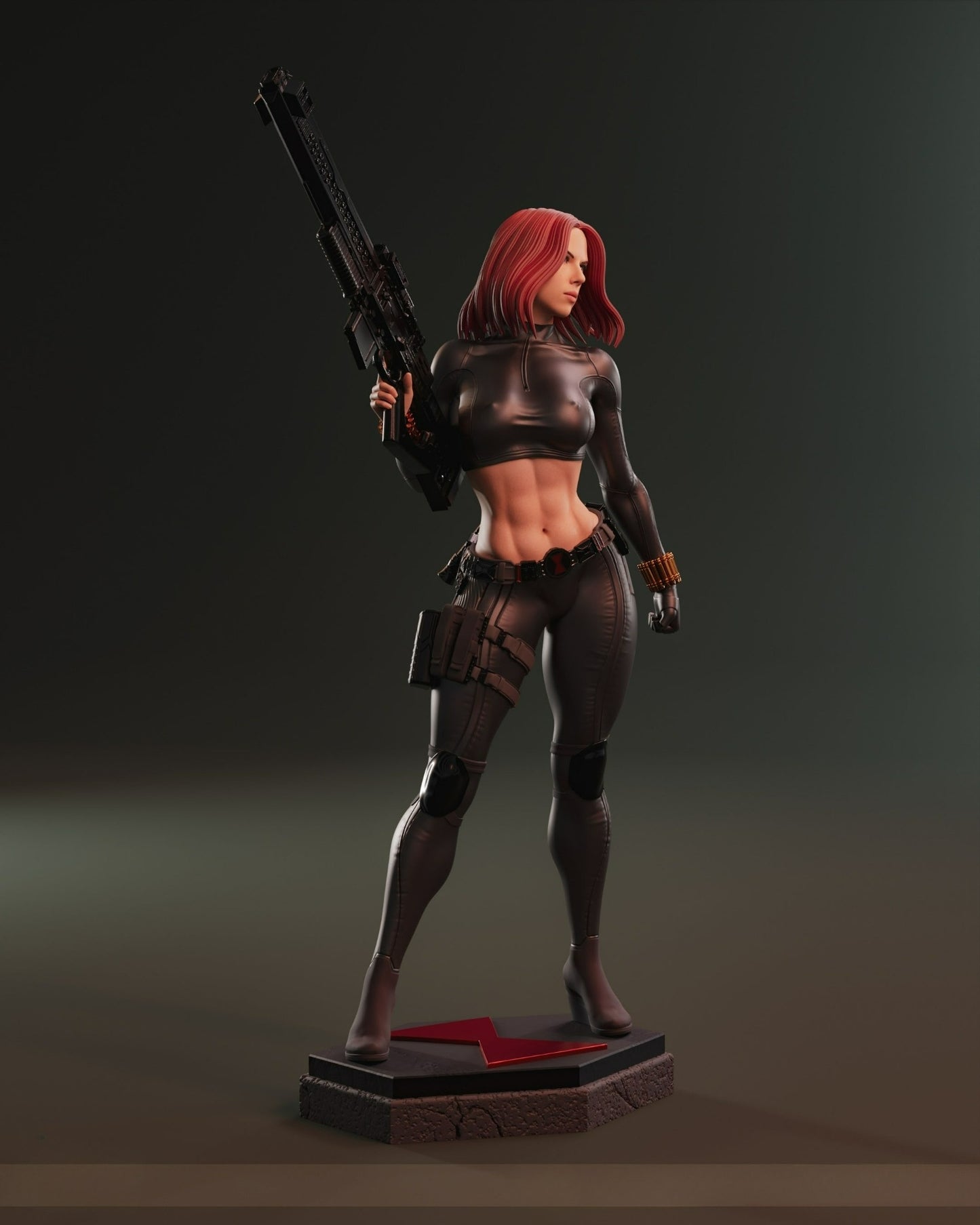 3293 Natasha Romanoff - Black Widow - STL 3D Print Files