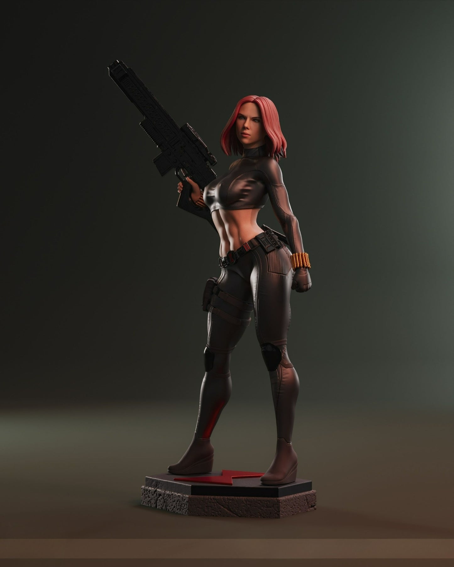 3293 Natasha Romanoff - Black Widow - STL 3D Print Files