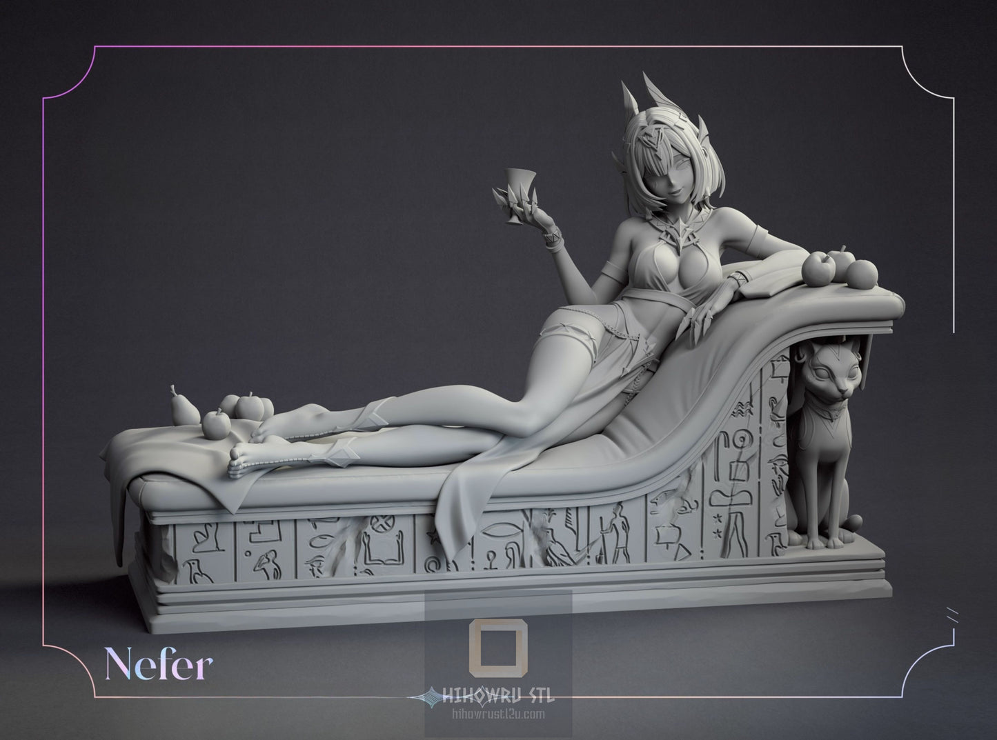 4617 Nefer NSFW - Genshin Impact - STL 3D Print Files