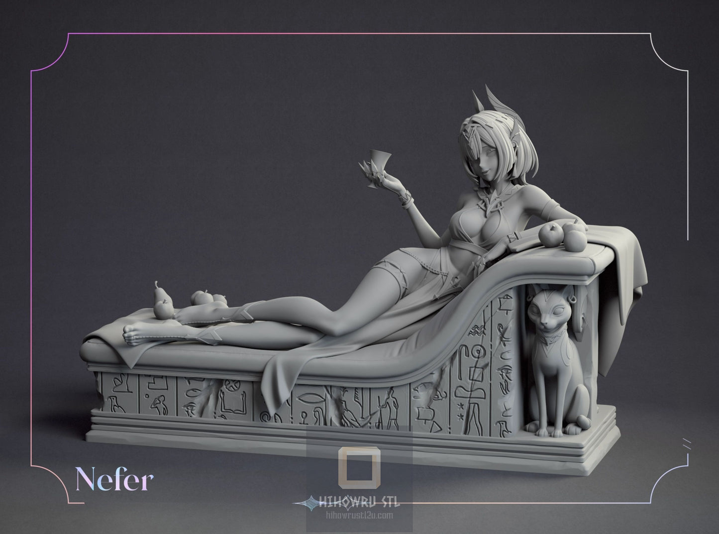4617 Nefer NSFW - Genshin Impact - STL 3D Print Files