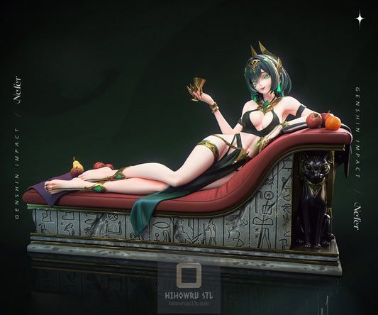 4617 Nefer NSFW - Genshin Impact - STL 3D Print Files