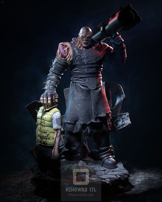 4477 Nemesis - Resident Evil - STL 3D Print Files