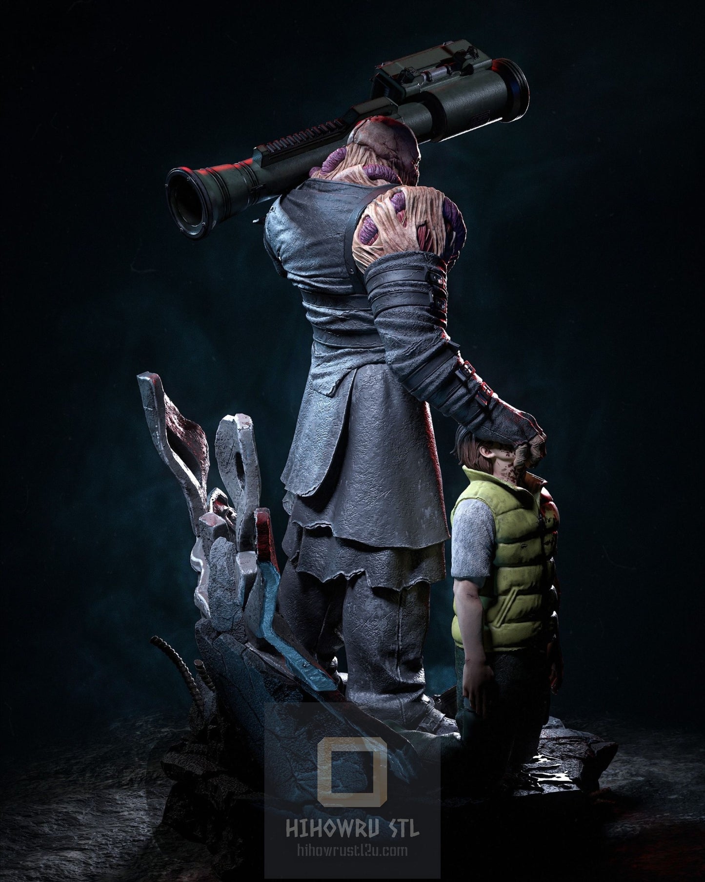 4477 Nemesis - Resident Evil - STL 3D Print Files