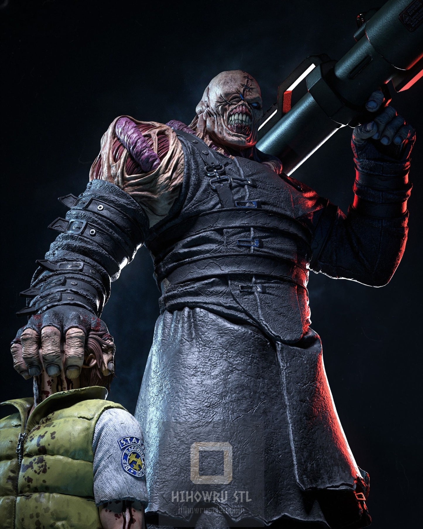 4477 Nemesis - Resident Evil - STL 3D Print Files