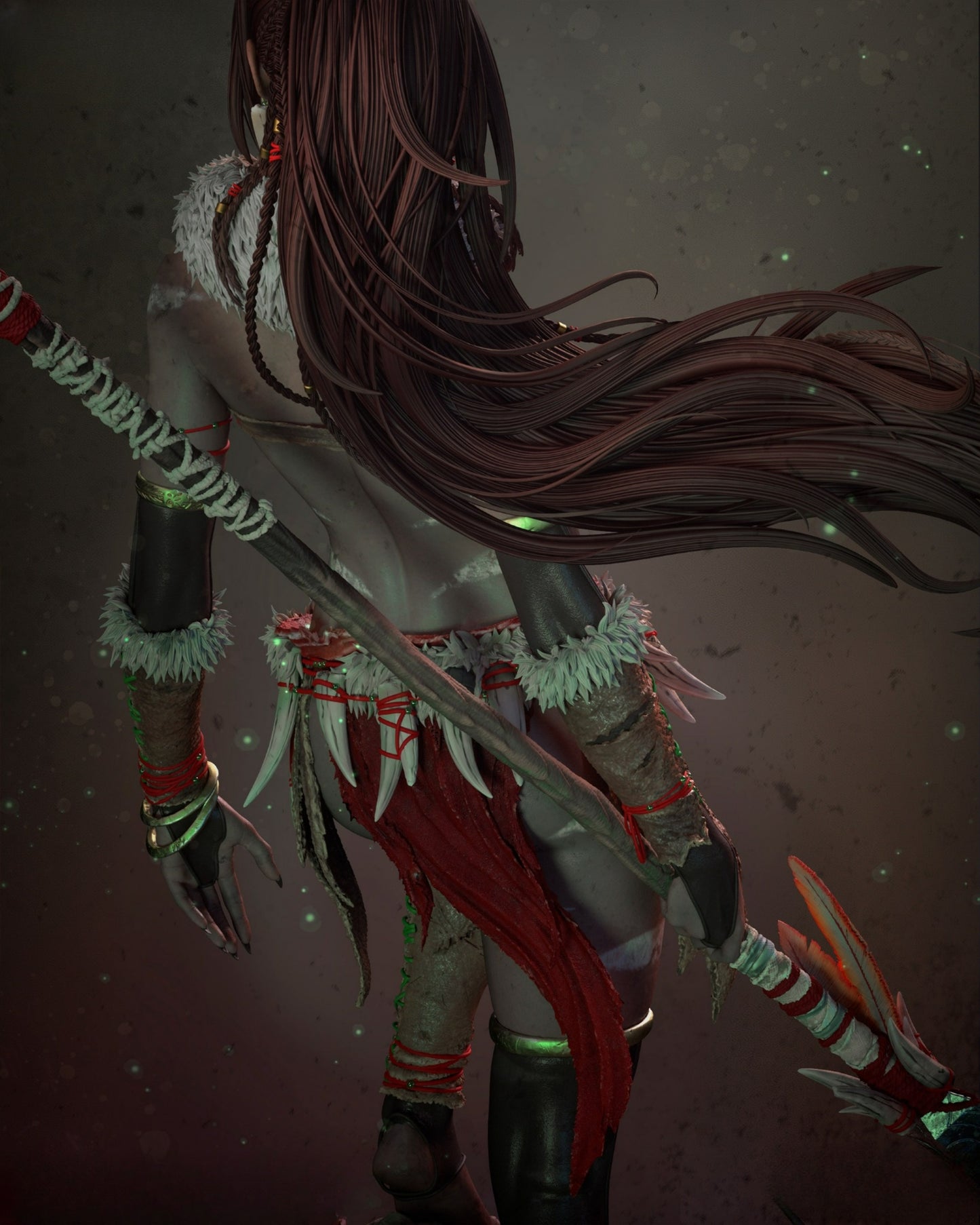 3810 Nidalee - League of Legends - STL 3D Print Files