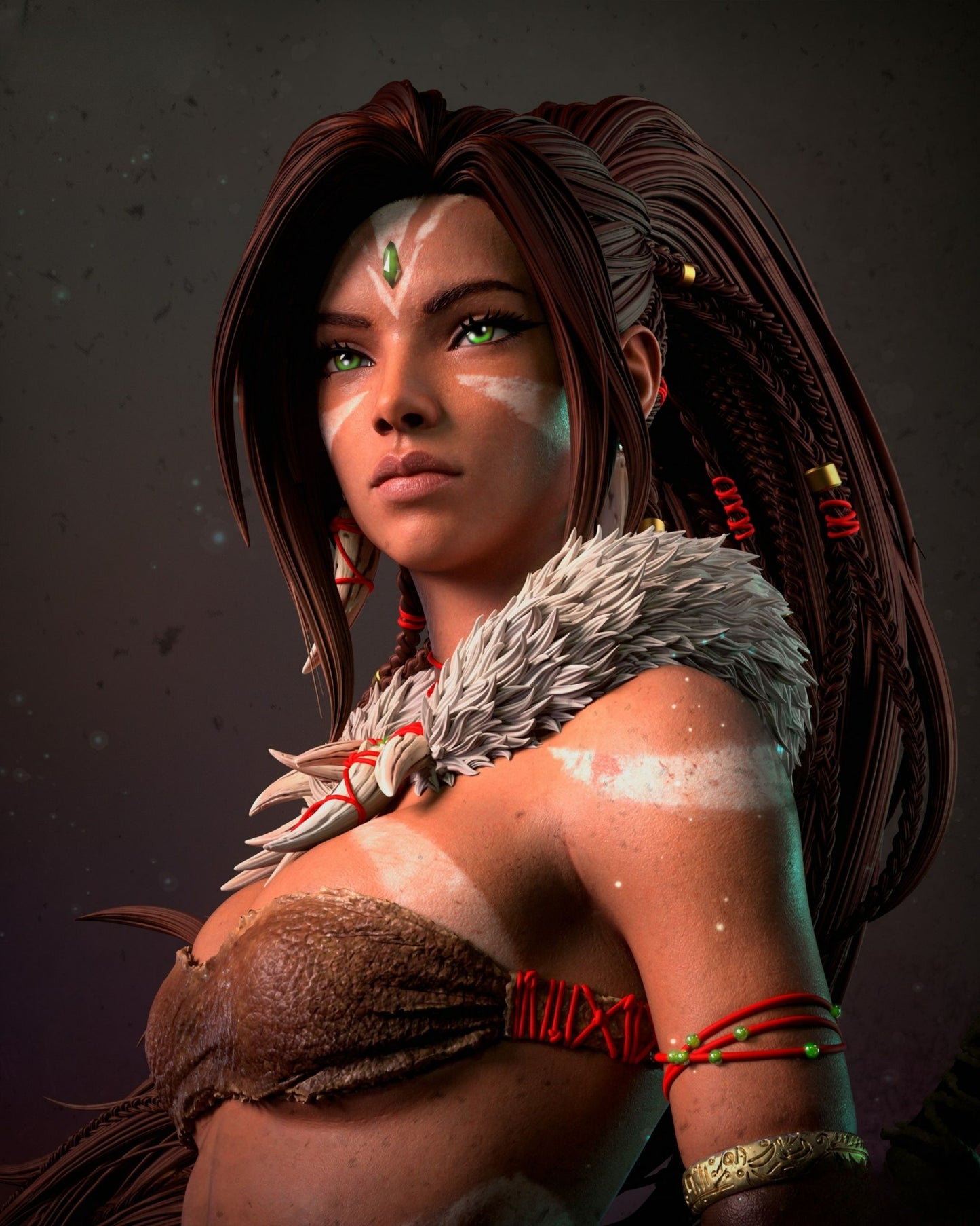 3810 Nidalee - League of Legends - STL 3D Print Files