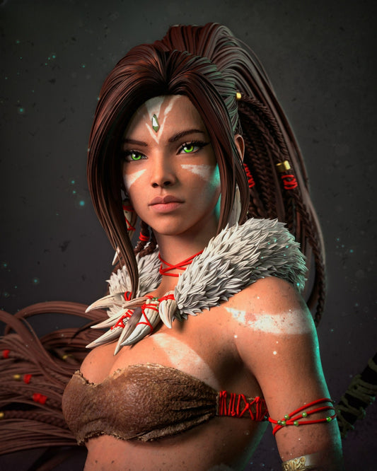 3810 Nidalee - League of Legends - STL 3D Print Files
