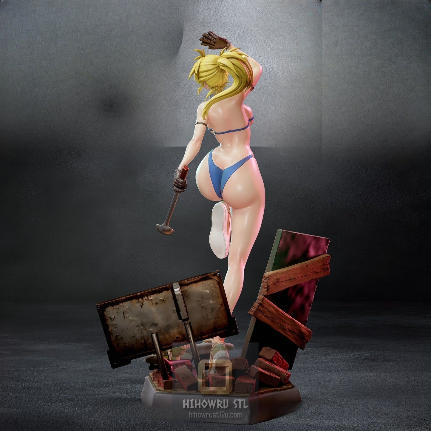 5325 Nikaido NSFW - Dorohedoro - STL 3D Print Files