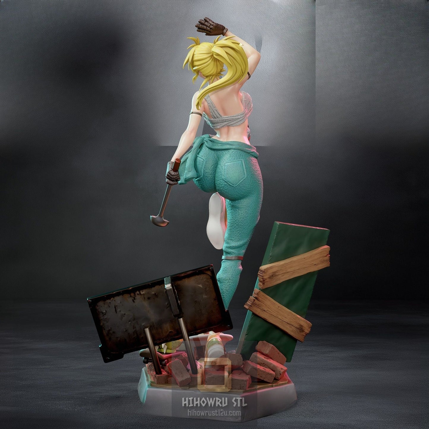 5325 Nikaido NSFW - Dorohedoro - STL 3D Print Files