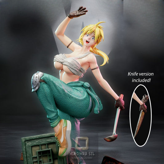5325 Nikaido NSFW - Dorohedoro - STL 3D Print Files