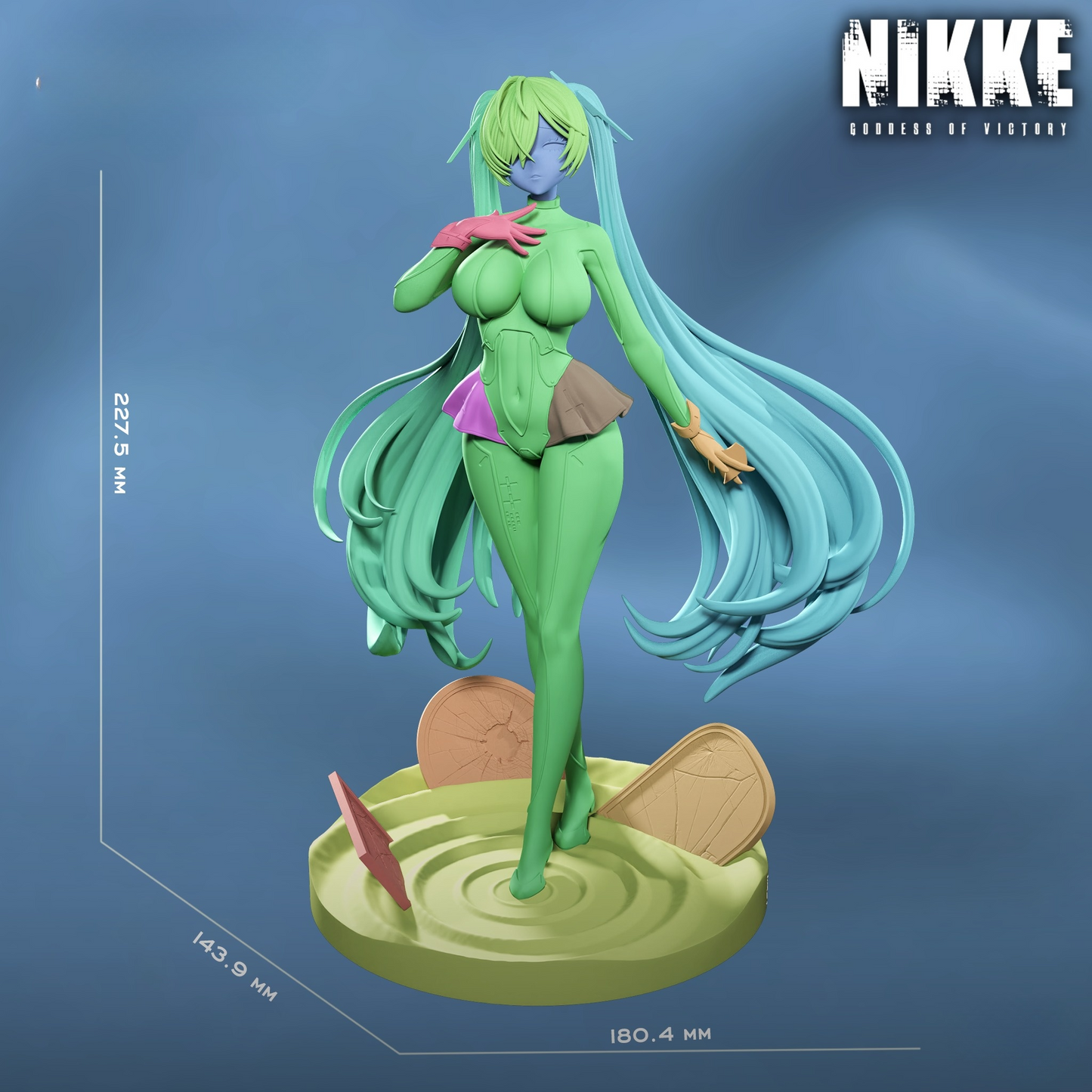 3324 Cinderella - Nikke Goddess of Victory - STL 3D Print Files