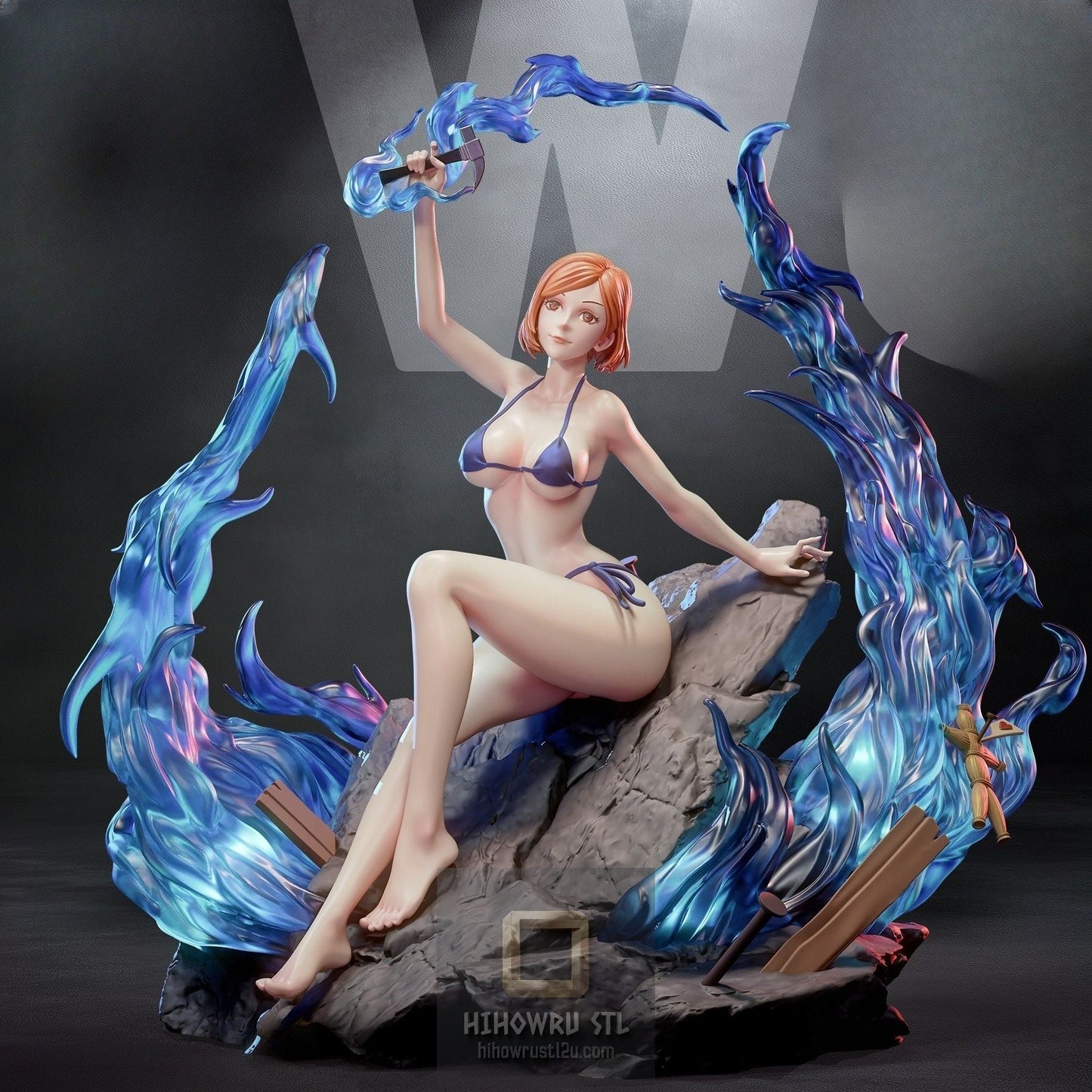 5026 Nobara Kugisaki NSFW - Jujutsu Kaisen - STL 3D Print Files