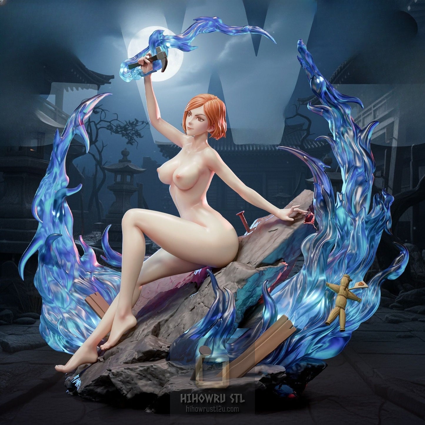 5026 Nobara Kugisaki NSFW - Jujutsu Kaisen - STL 3D Print Files