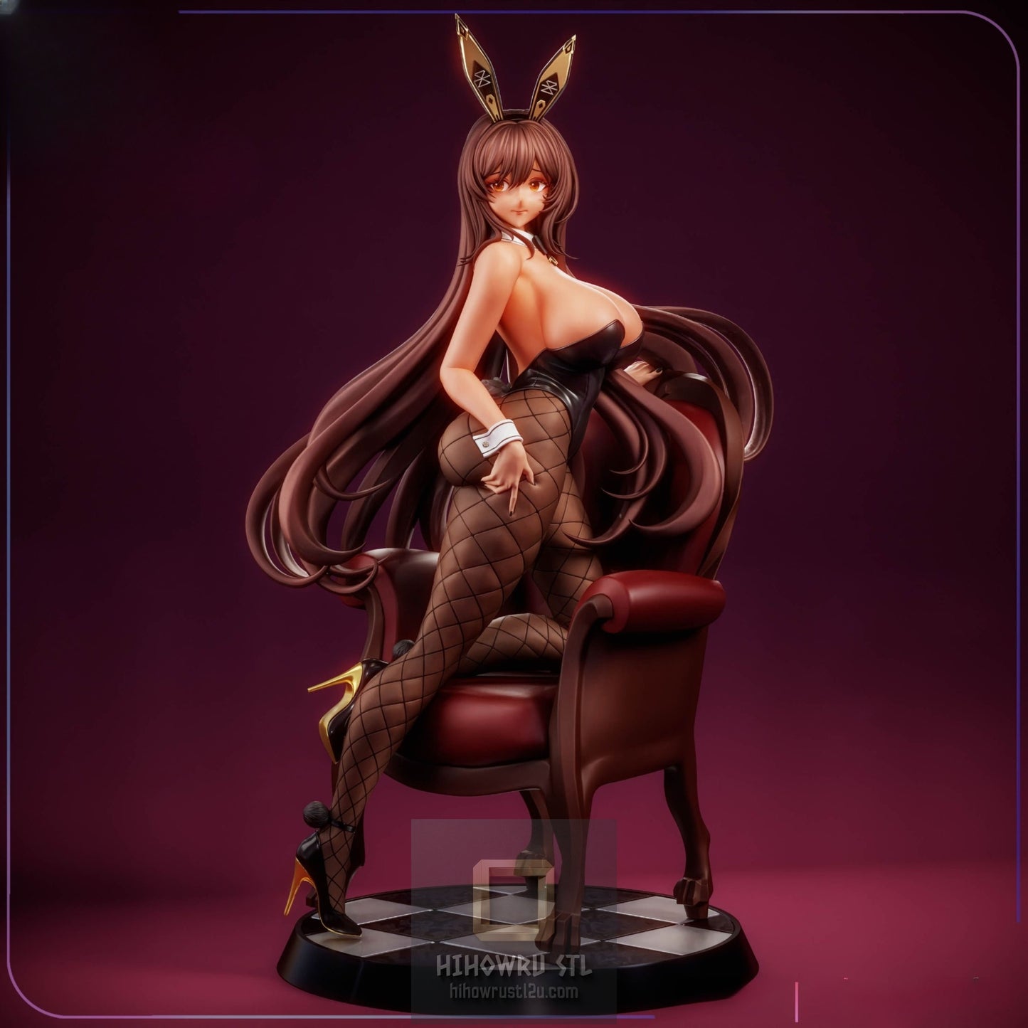5020 Noir NSFW - Nikke Goddess of Victory - STL 3D Print Files