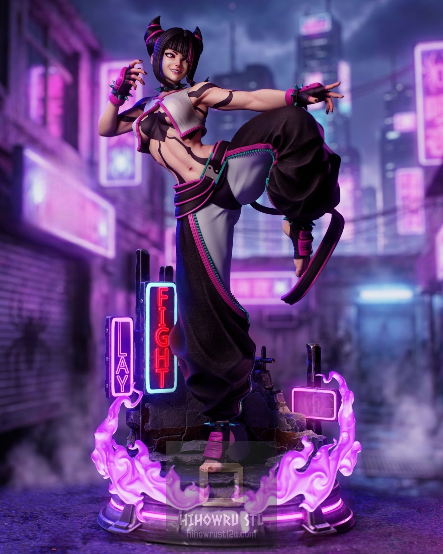 4933 Juri Han NSFW - Street Fighter - STL 3D Print Files