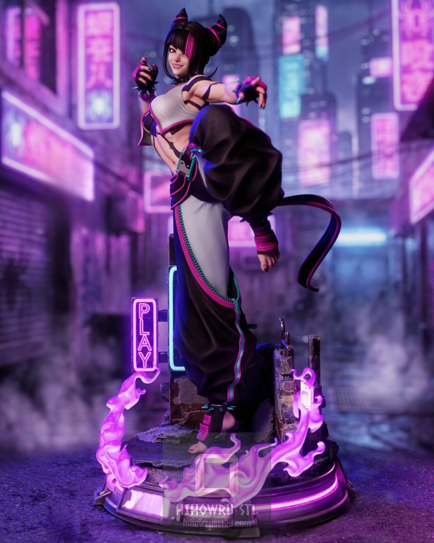 4933 Juri Han NSFW - Street Fighter - STL 3D Print Files
