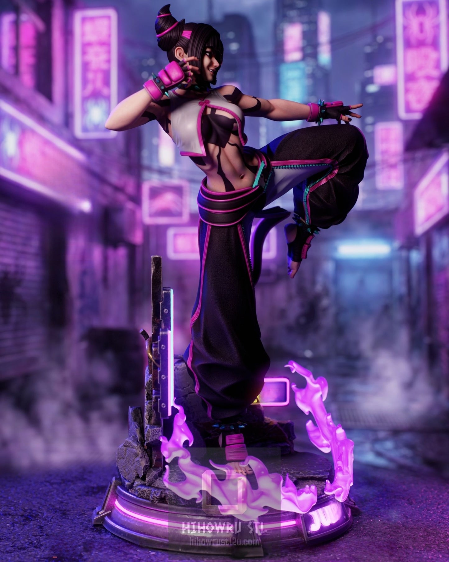 4933 Juri Han NSFW - Street Fighter - STL 3D Print Files