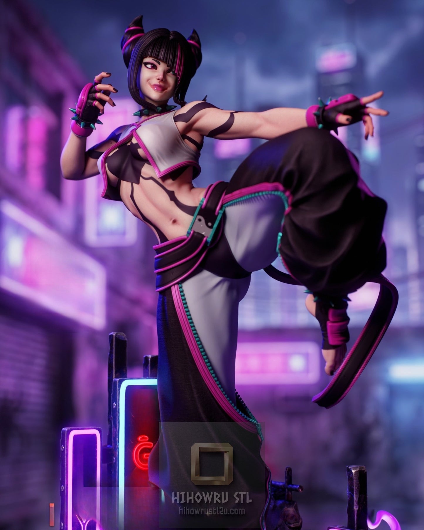 4933 Juri Han NSFW - Street Fighter - STL 3D Print Files