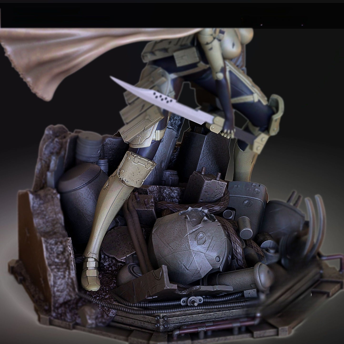 3629 Alita - Battle Angel - STL 3D Print Files