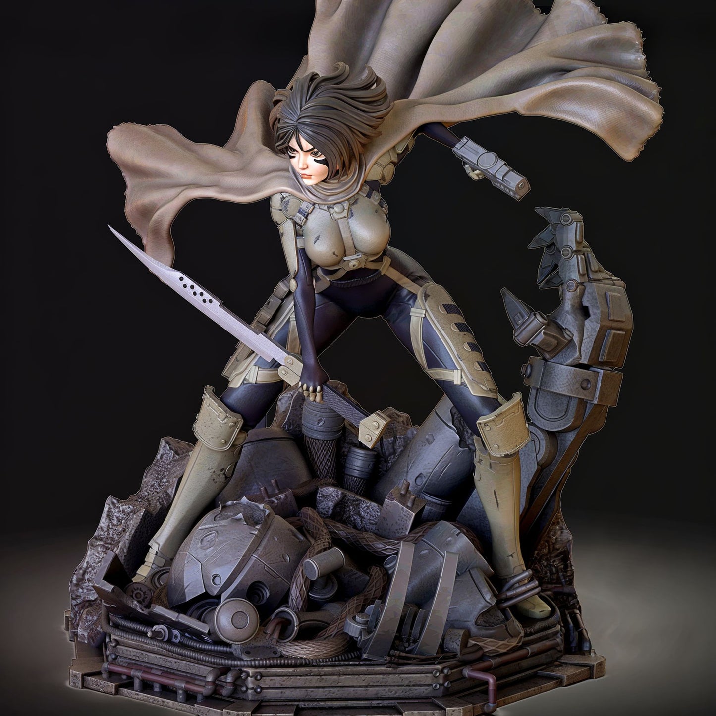 3629 Alita - Battle Angel - STL 3D Print Files