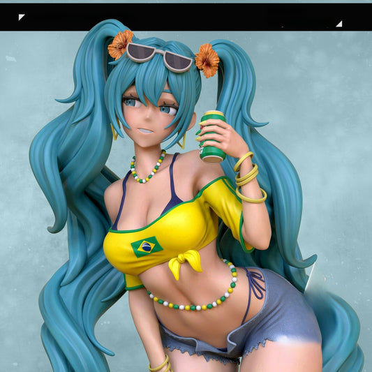 3268 Brazilian Miku - STL 3D Print Files