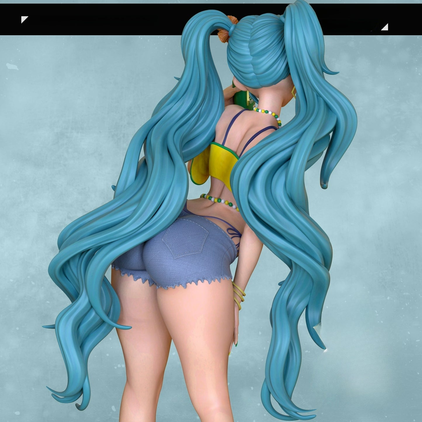 3268 Brazilian Miku - STL 3D Print Files