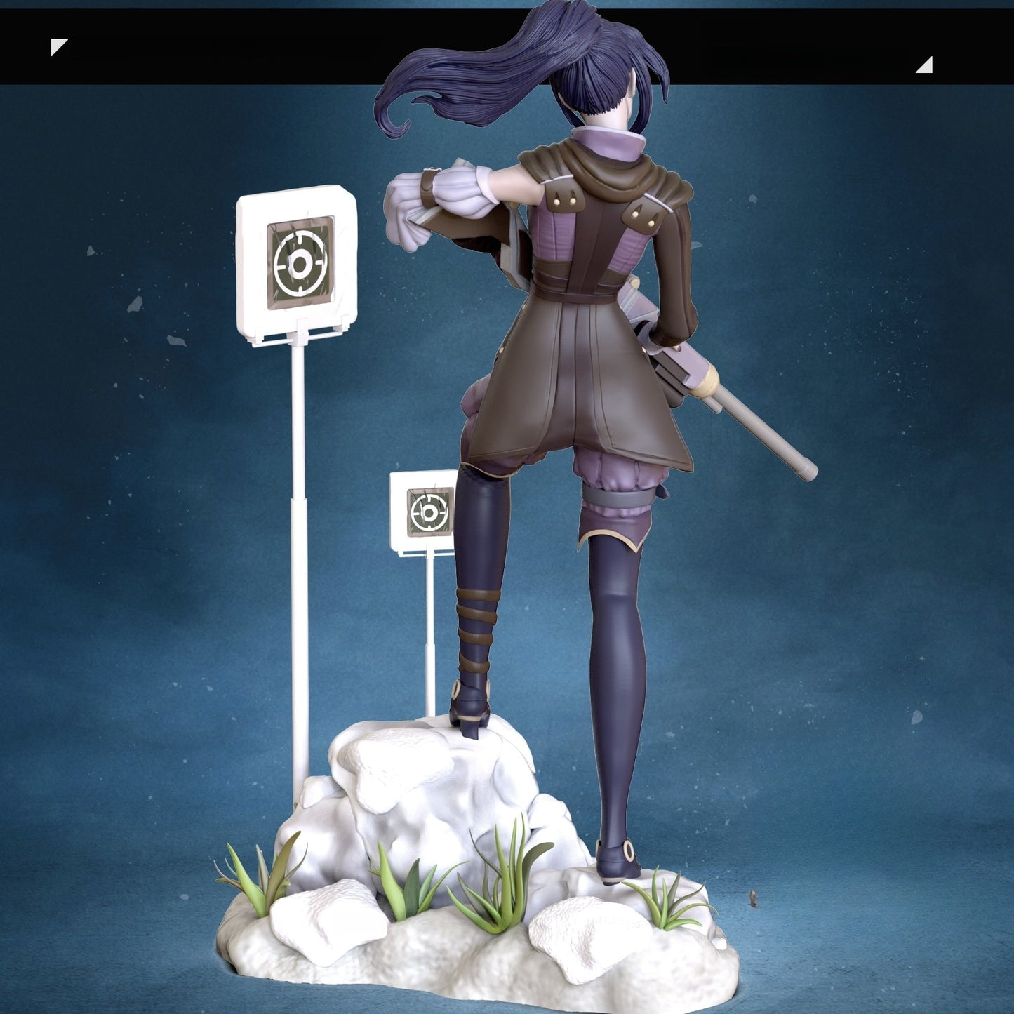 3464 Caitlyn Arcane - League of Legends - STL 3D Print Files