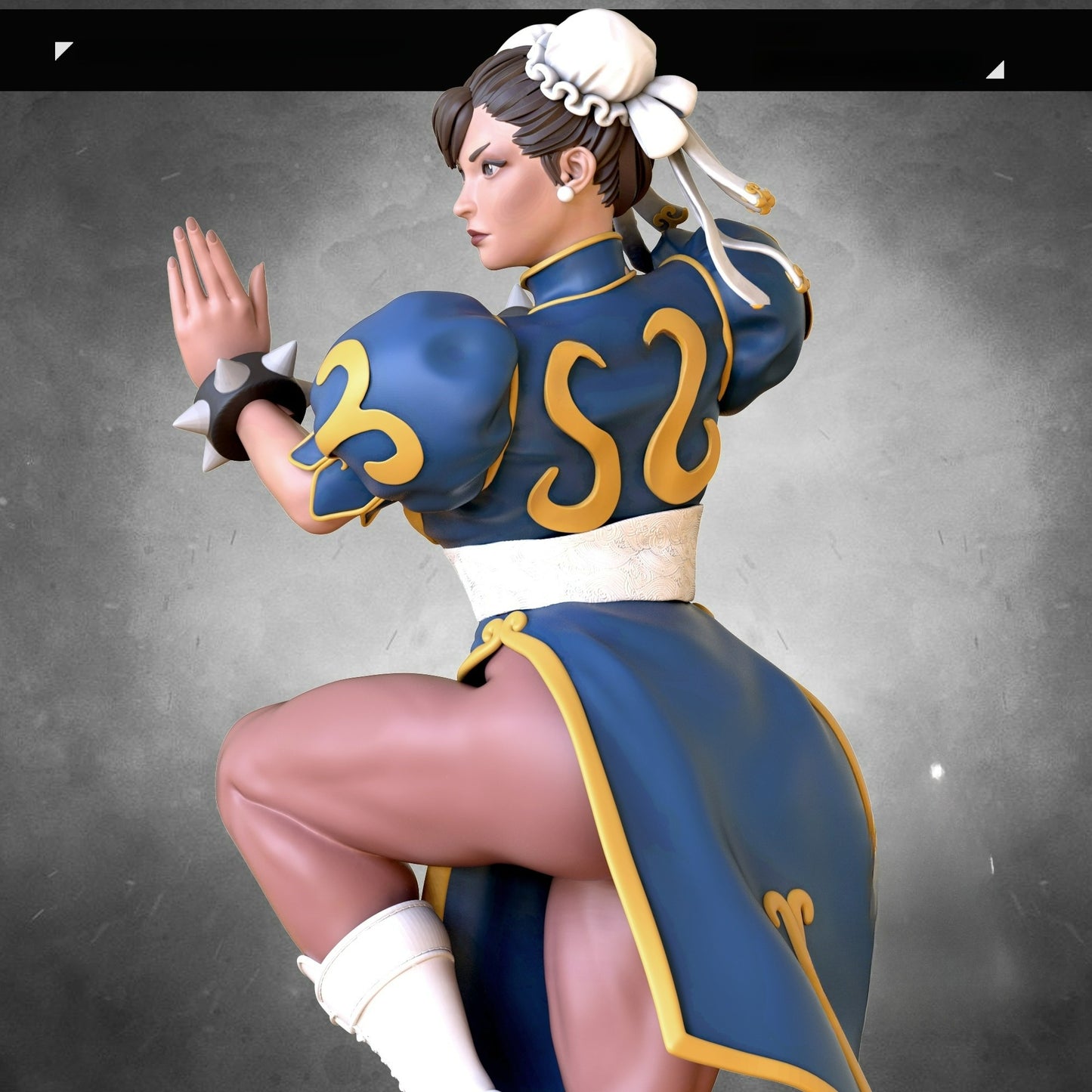 3232 Chun-Li - Street Fighter - STL 3D Print Files