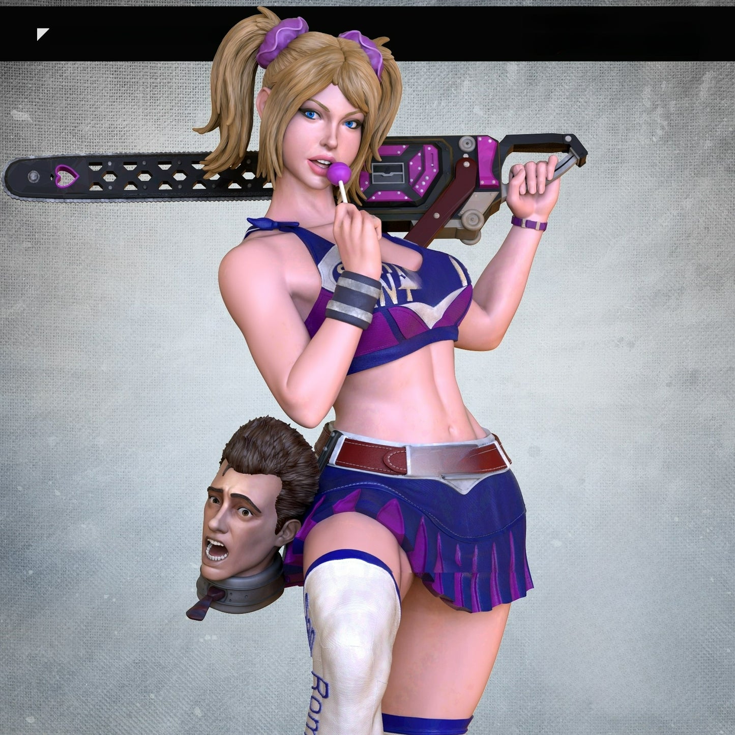 3541 Juliet Starling - Lollipop Chainsaw - STL 3D Print Files