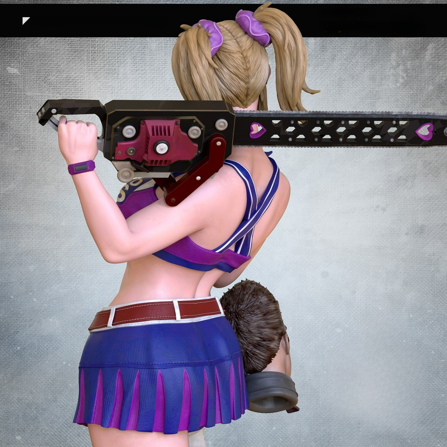 3541 Juliet Starling - Lollipop Chainsaw - STL 3D Print Files