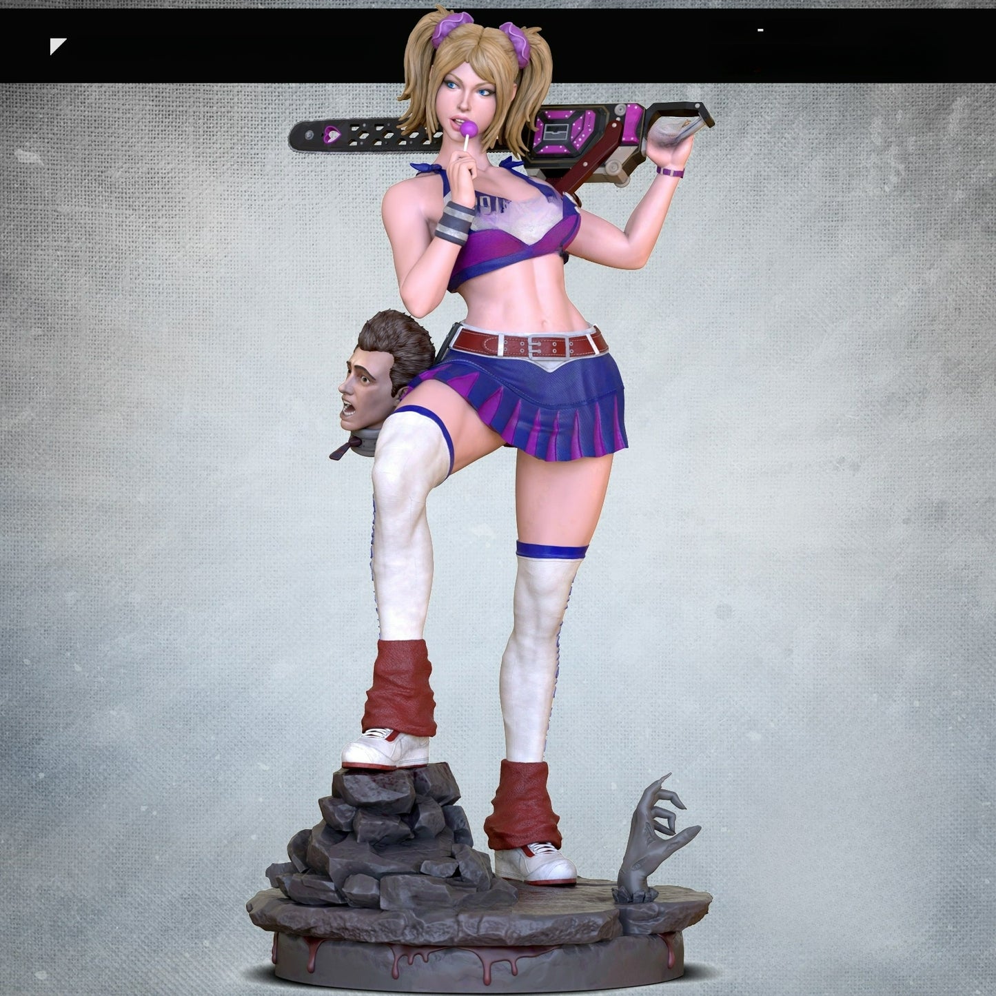 3541 Juliet Starling - Lollipop Chainsaw - STL 3D Print Files