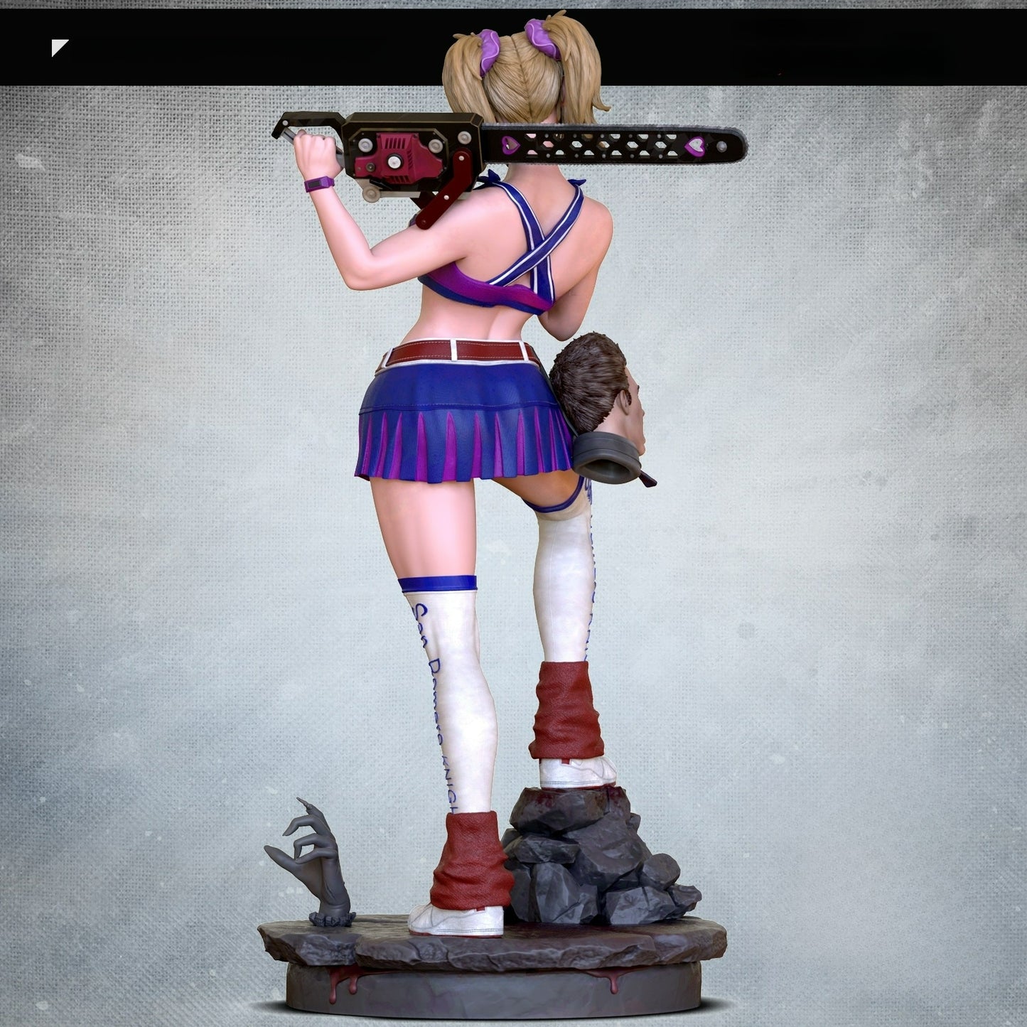 3541 Juliet Starling - Lollipop Chainsaw - STL 3D Print Files