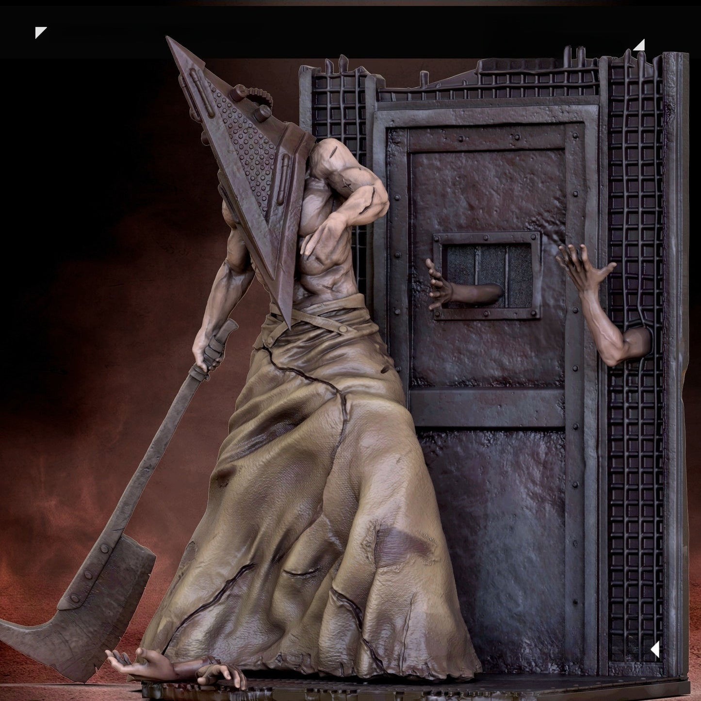 3461 Pyramid Head - Silent Hill - STL 3D Print Files