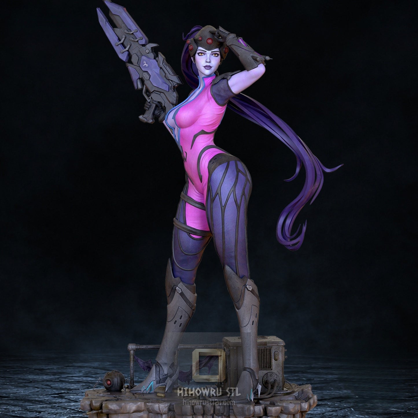 5326 Widowmaker NSFW - Overwatch - STL 3D Print Files