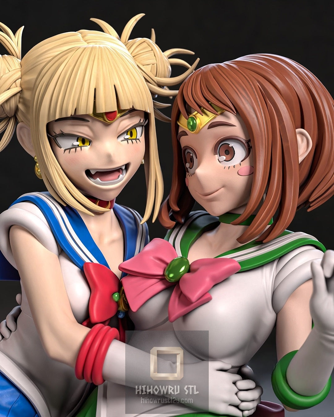 5431 Ochaco Uraraka and Himiko Toga NSFW - My Hero Academia - STL 3D Print Files