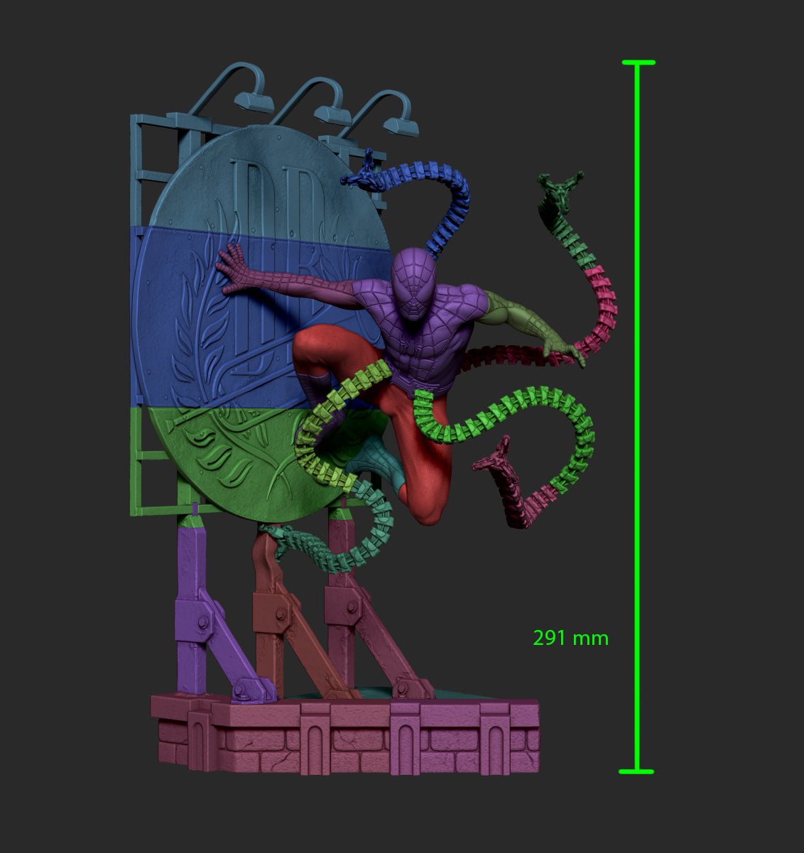 Octo-Spider - DC Comics - STL 3D Print Files