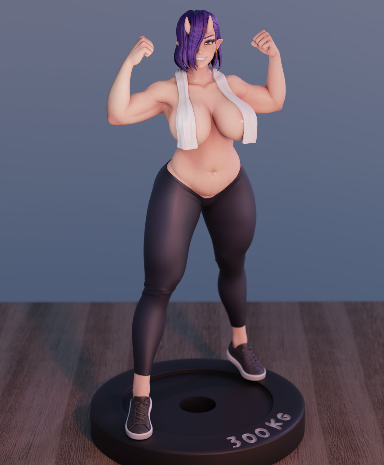 3411 Oga NSFW - Plus-Sized Elf - STL 3D Print Files