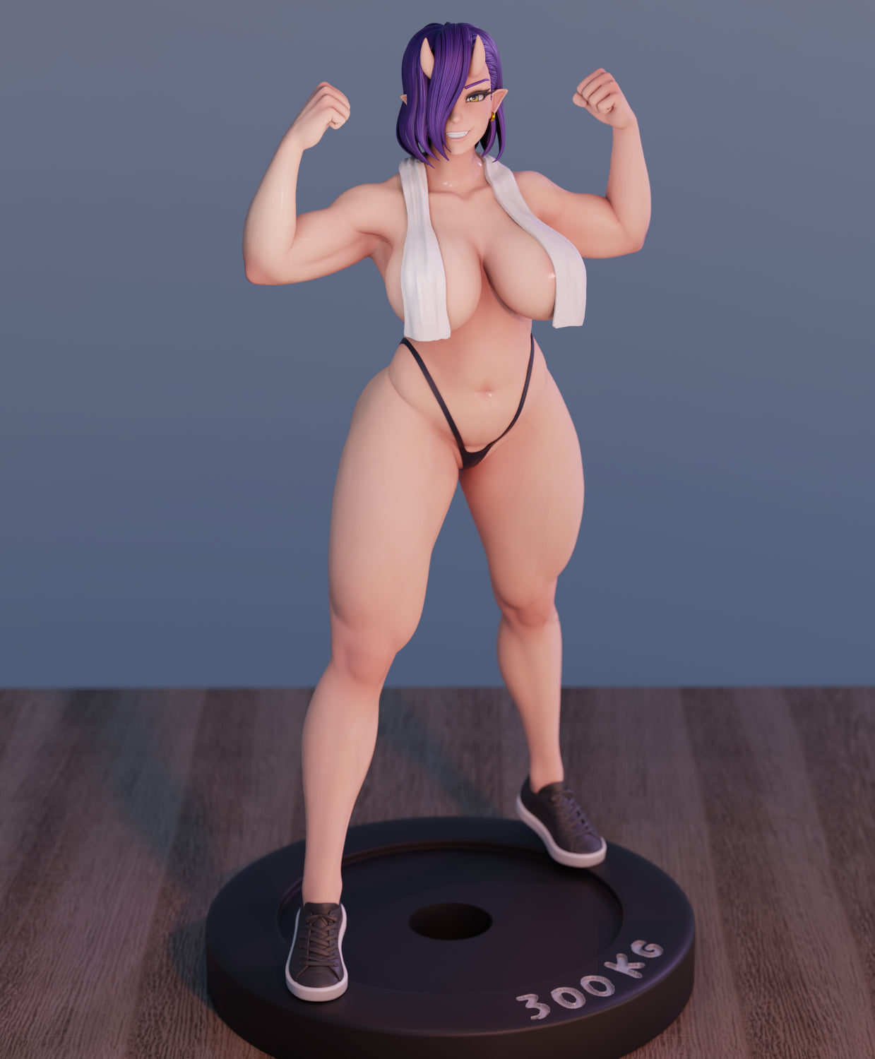 3411 Oga NSFW - Plus-Sized Elf - STL 3D Print Files