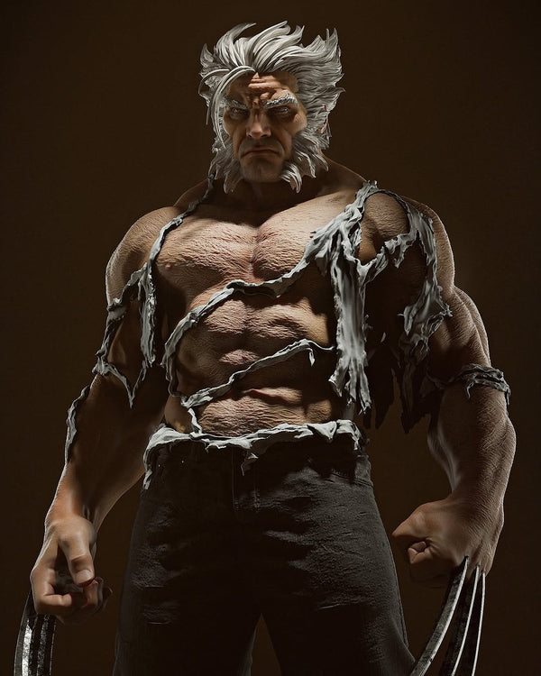 3224 Old Logan - WOLVERINE - STL 3D Print Files – My Stl