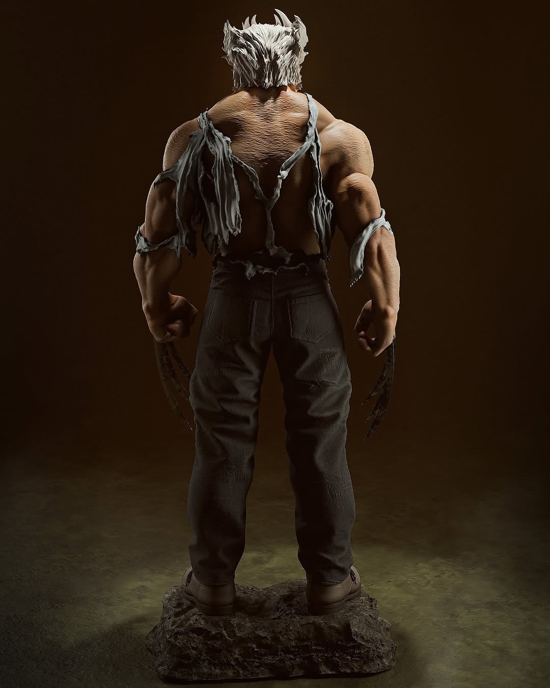 3224 Old Logan - WOLVERINE - STL 3D Print Files