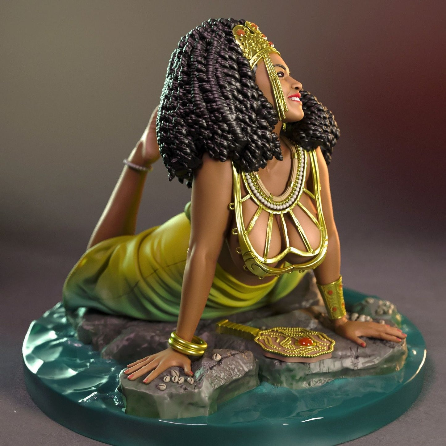 3785 Oshun NSFW - Yoruba Goddess Of Love  - STL 3D Print Files