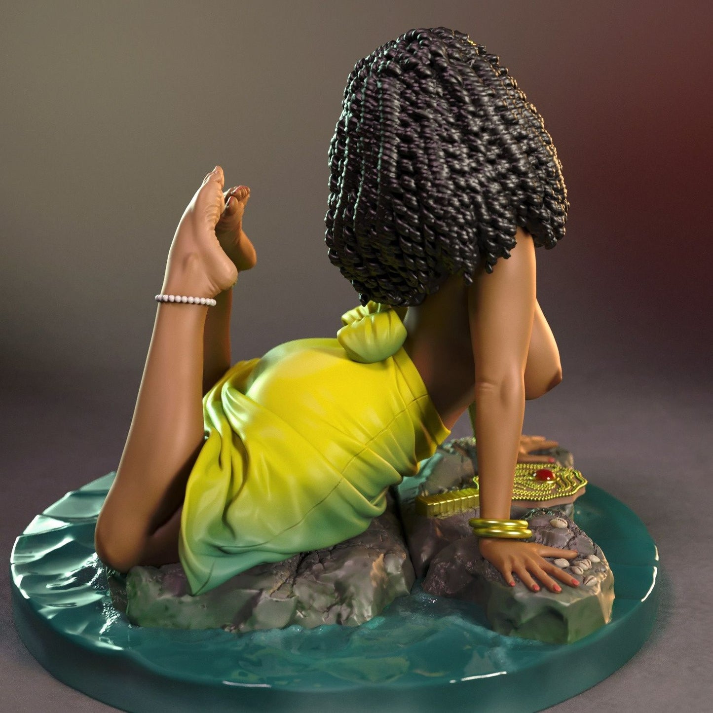 3785 Oshun NSFW - Yoruba Goddess Of Love  - STL 3D Print Files