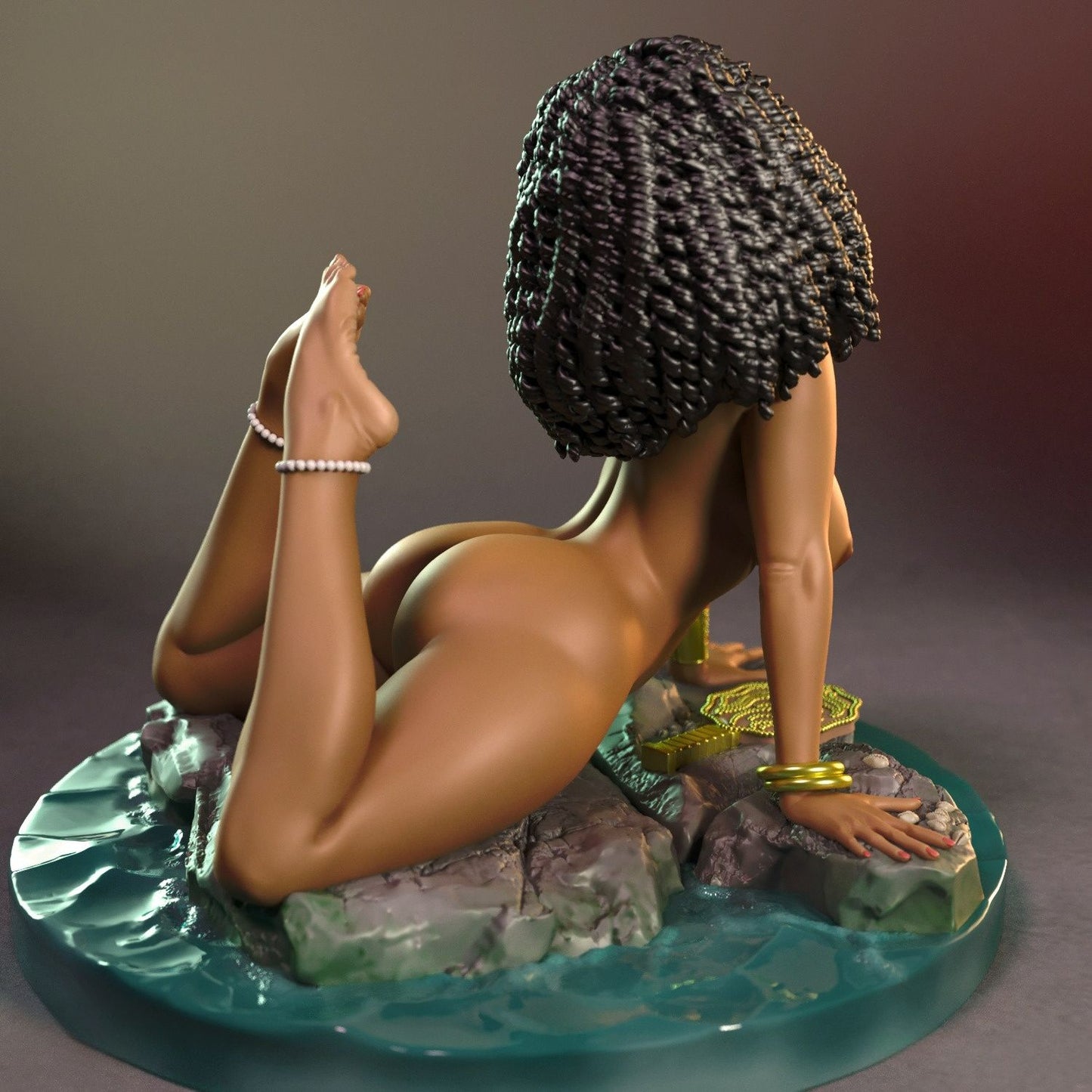 3785 Oshun NSFW - Yoruba Goddess Of Love  - STL 3D Print Files