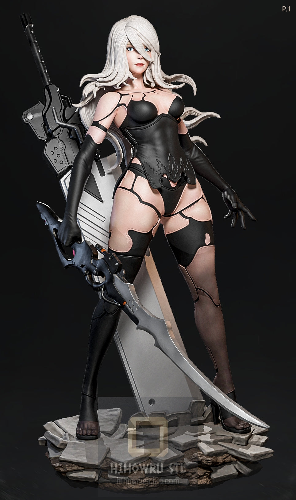 5096 A2 NSFW - NieR: Automata - STL 3D Print Files