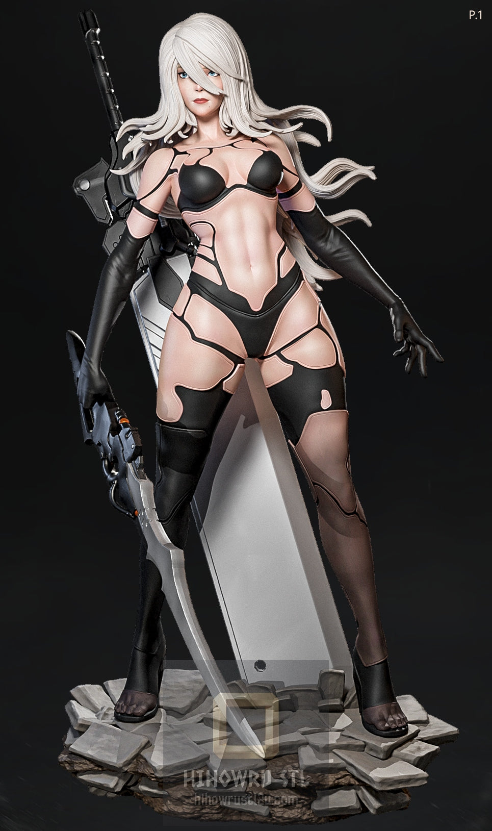 5096 A2 NSFW - NieR: Automata - STL 3D Print Files