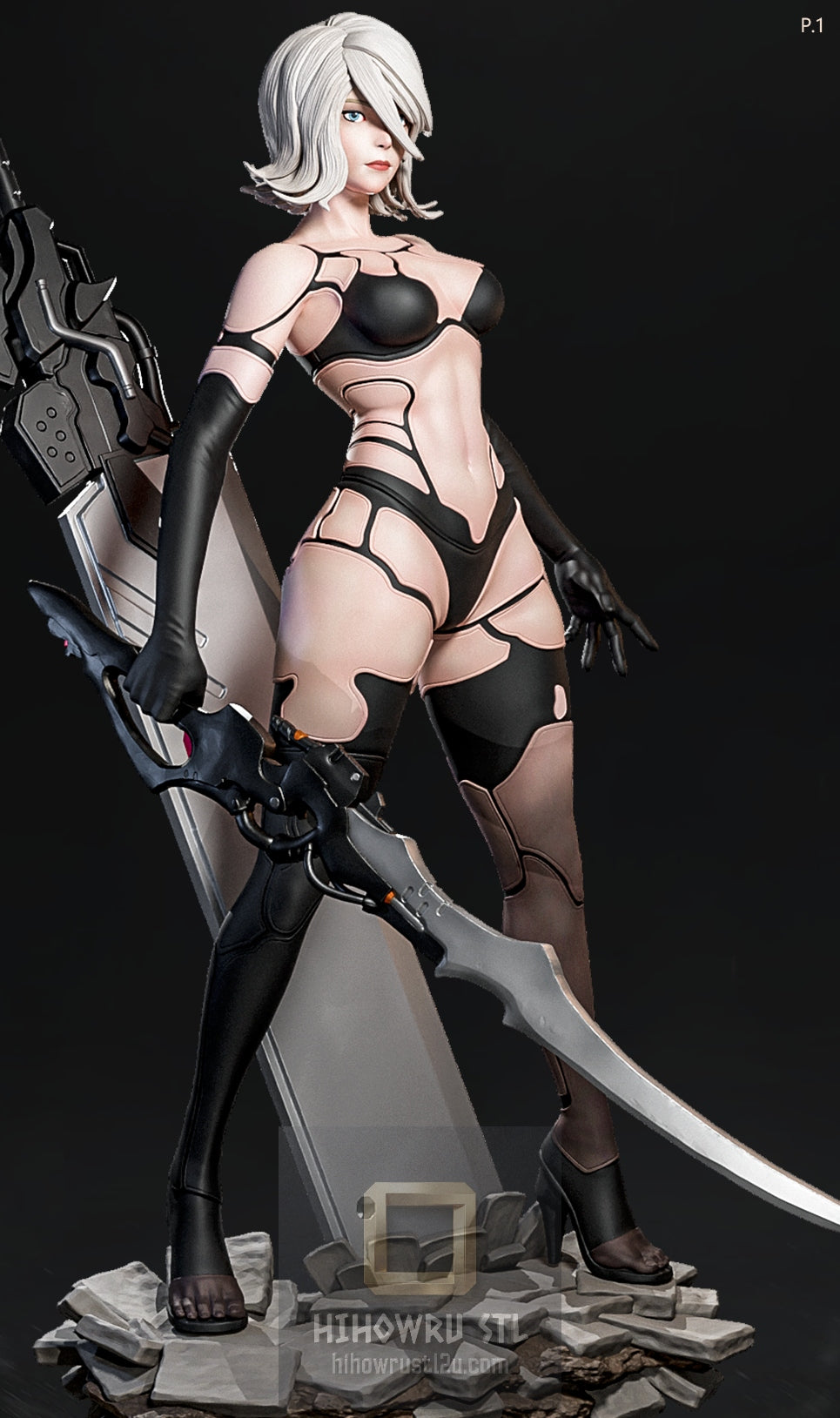 5096 A2 NSFW - NieR: Automata - STL 3D Print Files