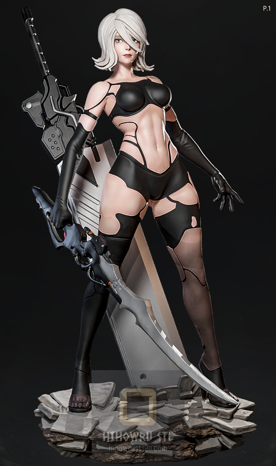 5096 A2 NSFW - NieR: Automata - STL 3D Print Files